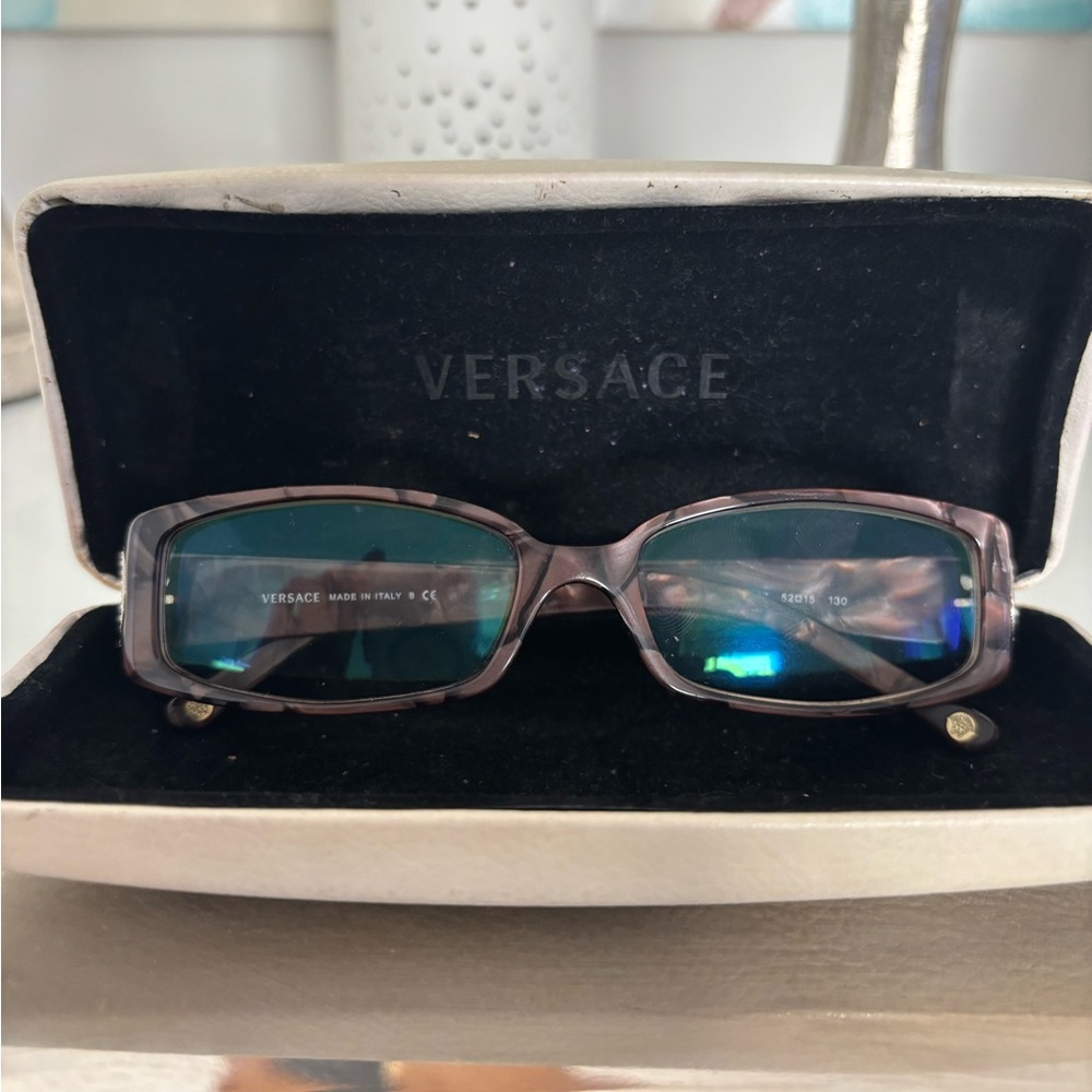 Versace Women's Gray Glasses